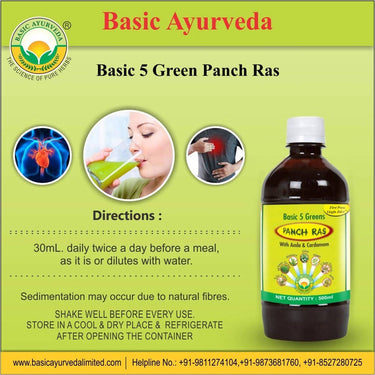 Basic Ayurveda Basic 5 Green Panch Ras